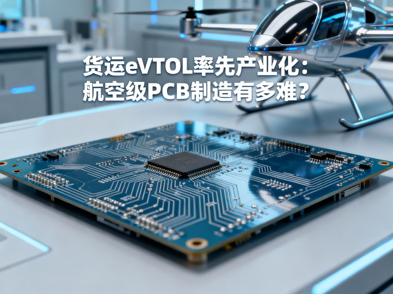 货运eVTOL率先产业化：航空级PCB制造有多难？