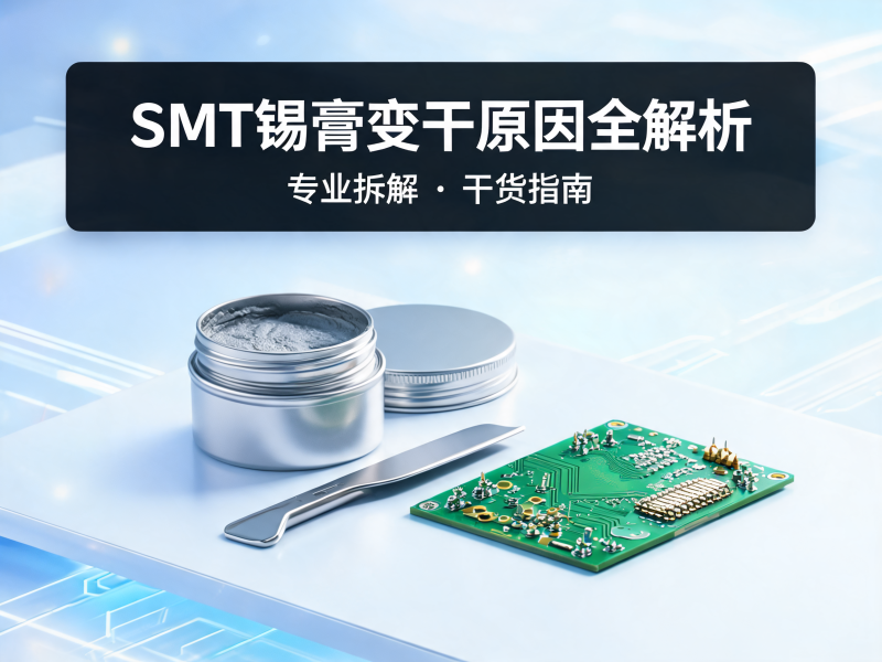SMT 锡膏变干原因全解析：从环境控制到工艺优化的良率提升指南