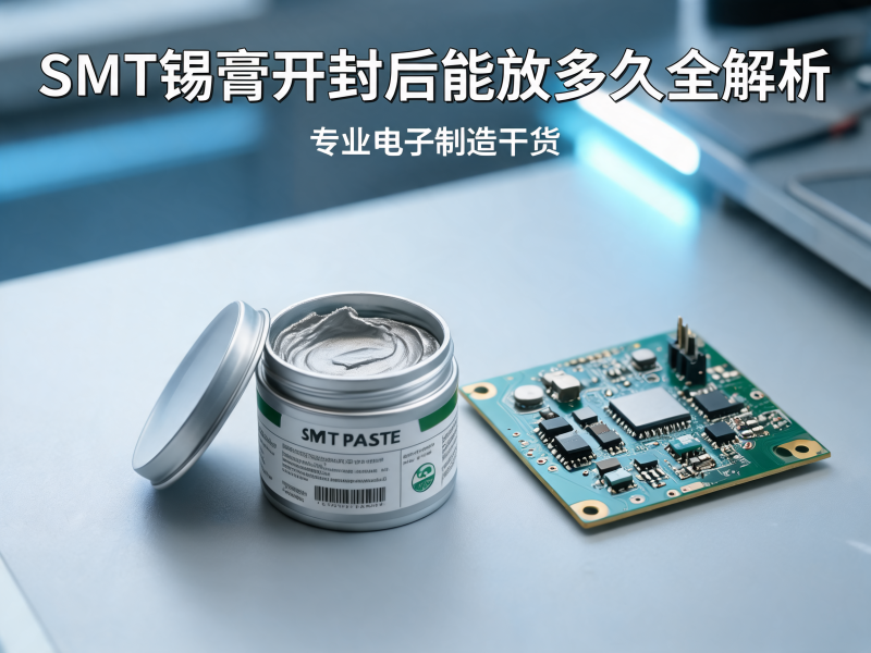 SMT 锡膏开封后能放多久全解析：存储规范、使用时限与 PCBA 焊接品质保障