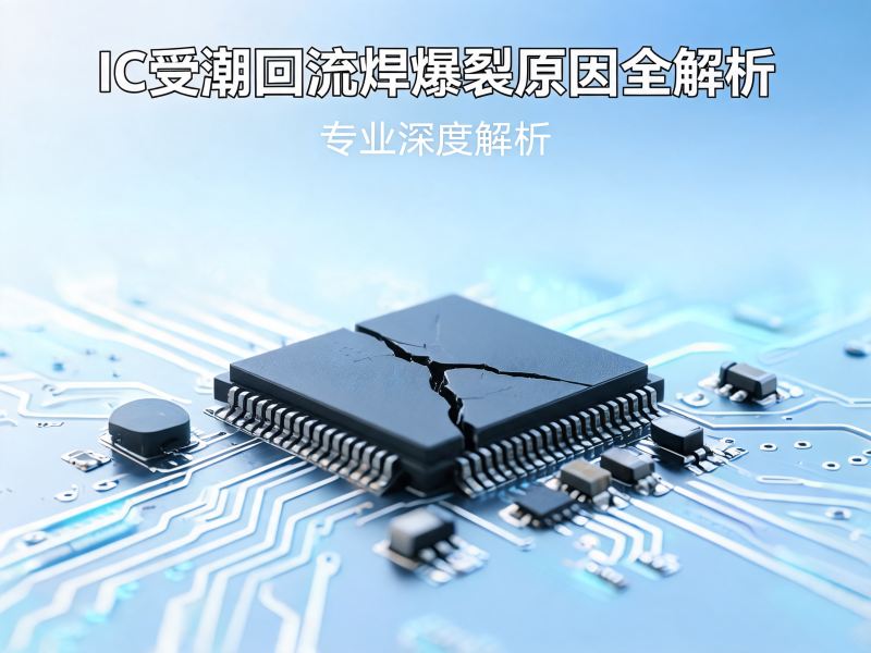 IC 受潮回流焊爆裂原因全解析：从 “爆米花效应” 机理到 PCBA 防潮管控实战指南