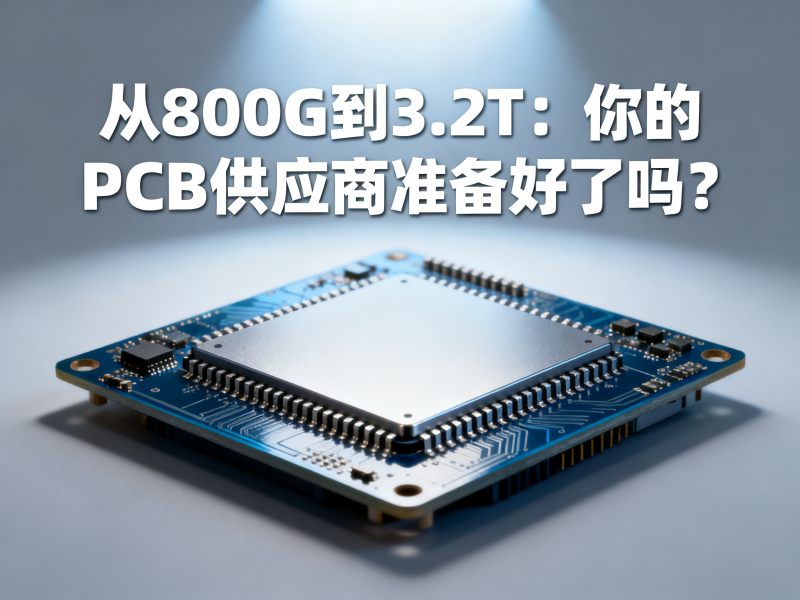 从800G到3.2T：你的PCB供应商准备好了吗？