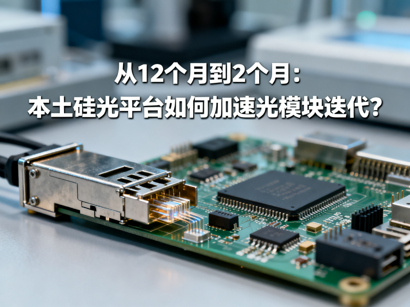 从12个月到2个月：本土硅光平台如何加速光模块迭代？