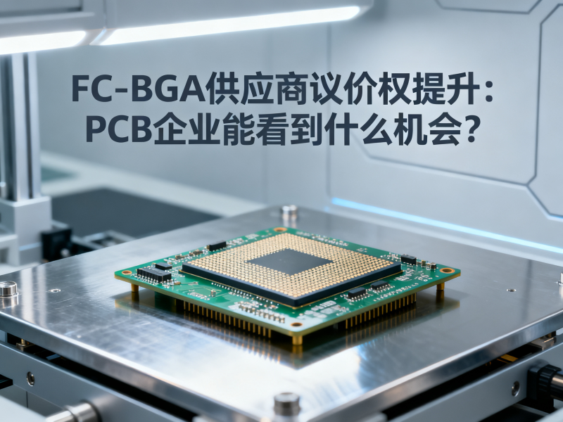 FC-BGA供应商议价权提升：PCB企业能看到什么机会？