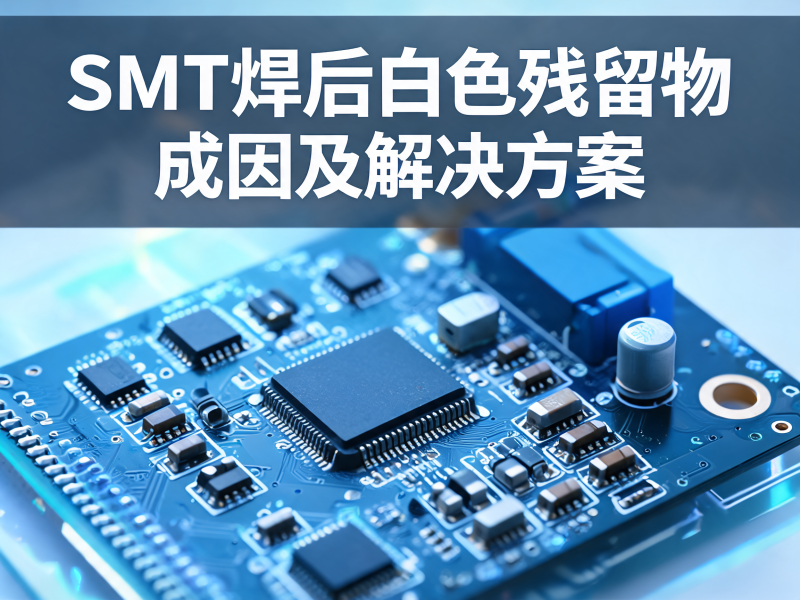 SMT 焊后白色残留物成因及解决方案：PCBA 清洗工艺与品质控制全解析