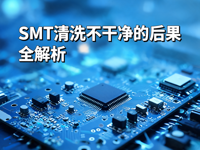 SMT 清洗不干净的后果全解析：助焊剂残留对 PCBA 可靠性的深远影响