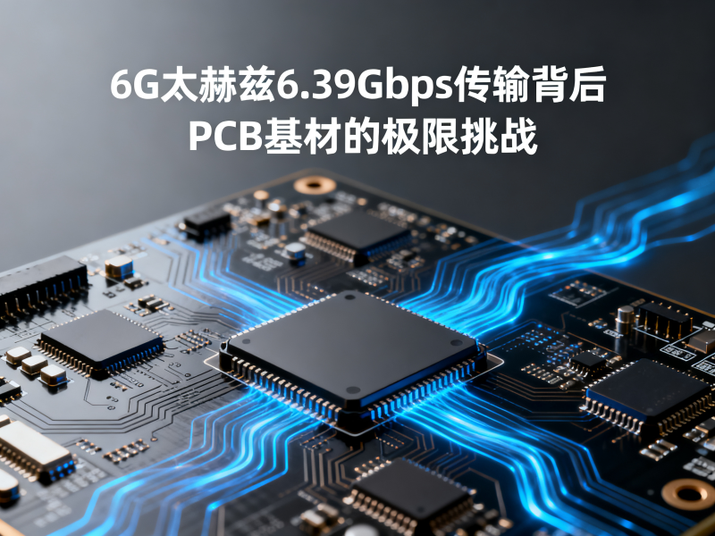 6G太赫兹6.39Gbps传输背后：PCB基材的极限挑战