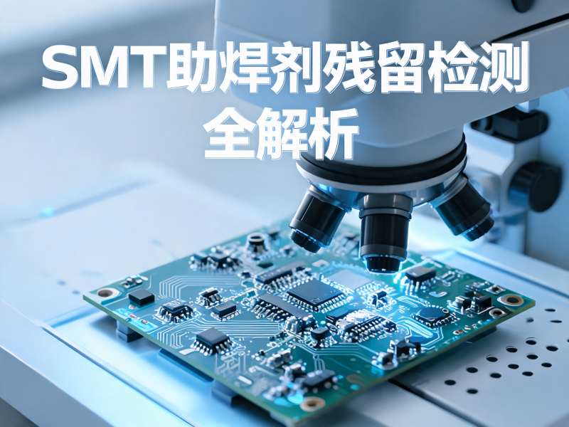 SMT 助焊剂残留如何检测全解析：技术方法、标准与 PCBA 可靠性可靠性控制