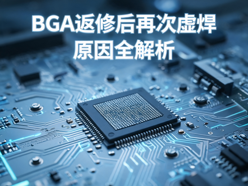 BGA 返修后再次虚焊原因全解析：工艺缺陷与解决方案深度剖析