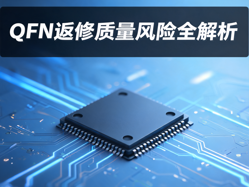 QFN 返修质量风险全解析：从工艺难点到控制策略的深度指南