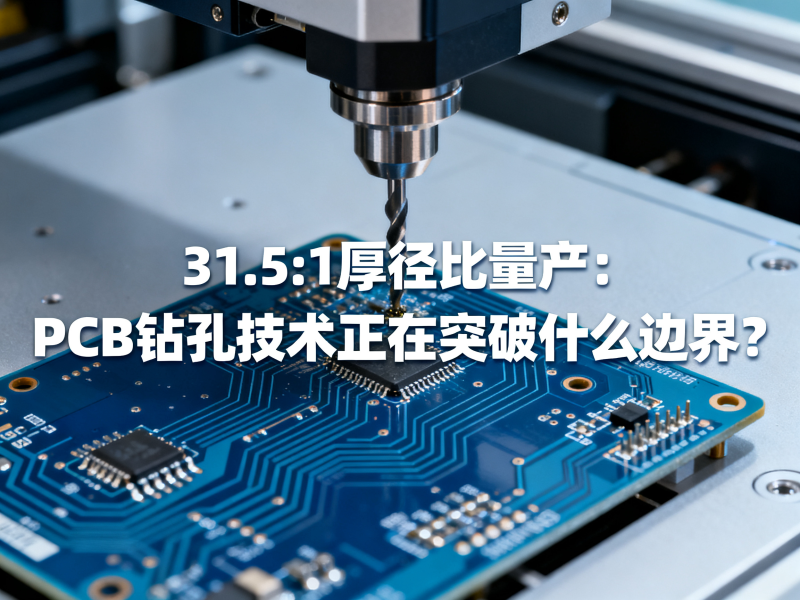31.5:1厚径比量产：PCB钻孔技术正在突破什么边界？
