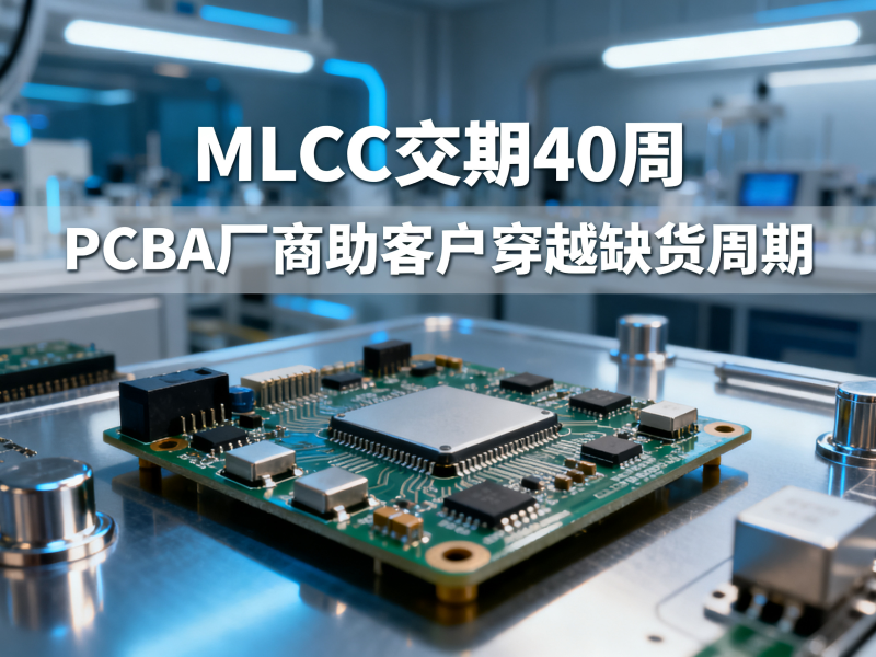 MLCC交期40周，PCBA厂商如何帮客户穿越缺货周期？