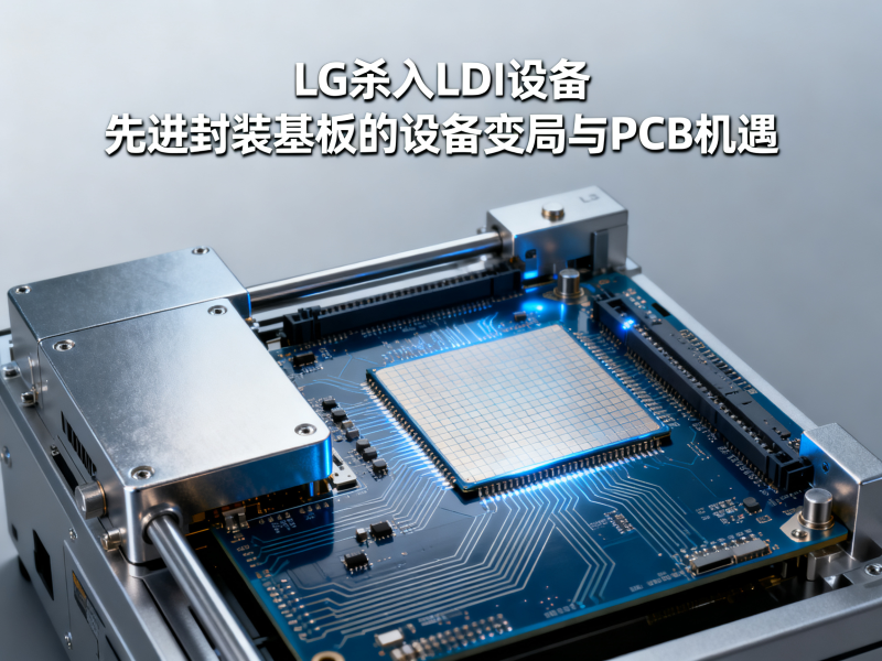 LG杀入LDI设备：先进封装基板的设备变局与PCB机遇