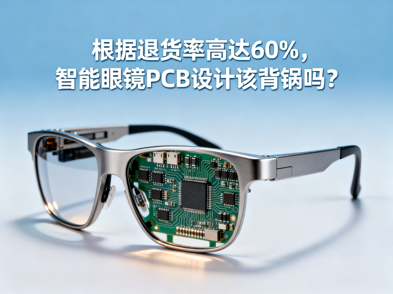 退货率高达60%，智能眼镜PCB设计该背锅吗？