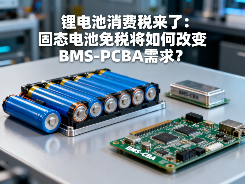 锂电池消费税来了：固态电池免税将如何改变BMS-PCBA需求？