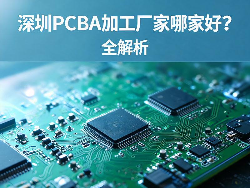 深圳 PCBA 加工厂家哪家好？全解析优质供应商选择标准与实力评估