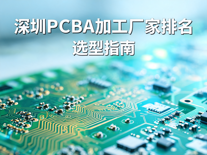 深圳 PCBA 加工厂家排名及选型指南：2025 年电子制造服务商综合能力评估
