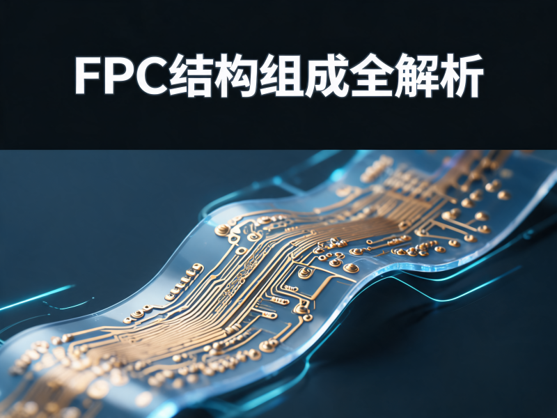 FPC 结构组成全解析：柔性电路板核心材料与工艺深度剖析
