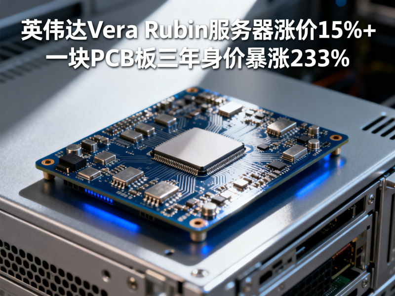 英伟达Vera Rubin服务器涨价15%+，一块PCB板如何在三年里身价暴涨233%？