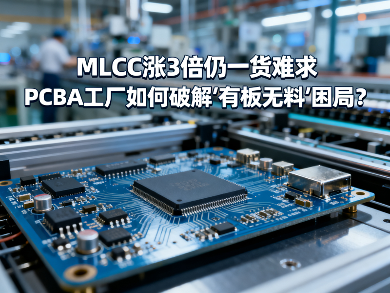 MLCC涨3倍仍一货难求，PCBA工厂如何破解