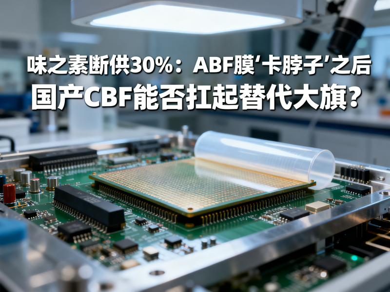 味之素断供30%：ABF膜