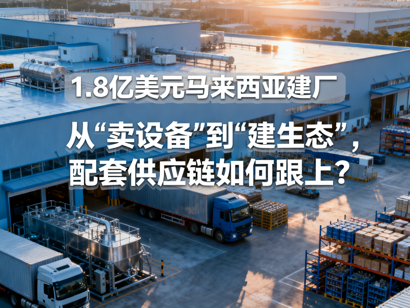 1.8亿美元马来西亚建厂：从