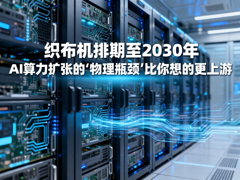 织布机排期至2030年：AI算力扩张的