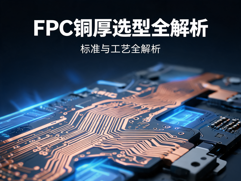 FPC 铜厚怎么选？标准与工艺全解析：柔性线路板设计指南
