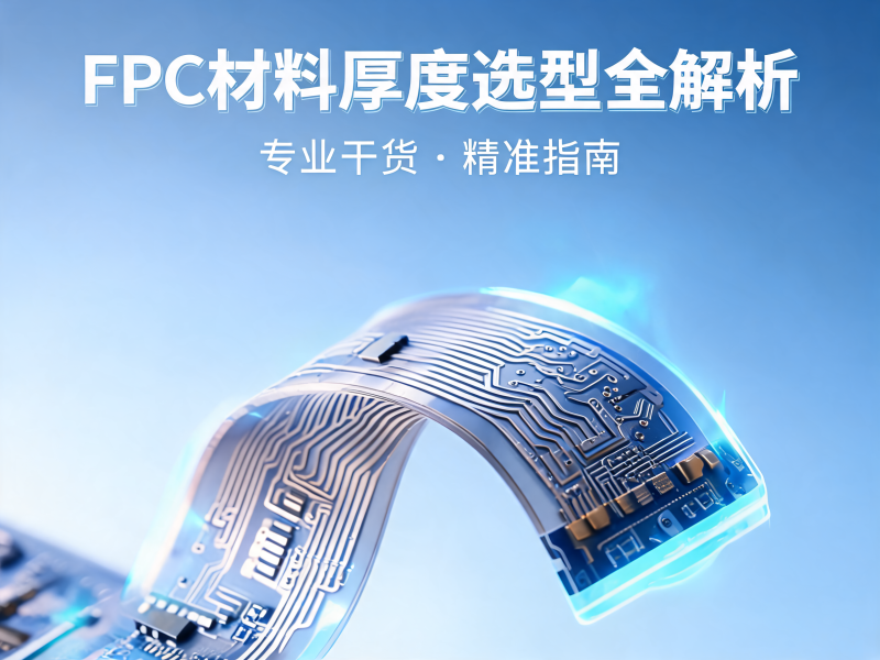 FPC 材料厚度选型全解析：柔性线路板厚度规格与选型指南