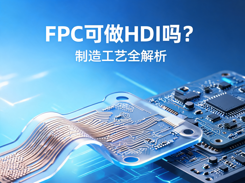 FPC 可以做 HDI 吗？制造工艺全解析：柔性电路板高密度互连技术深度剖析