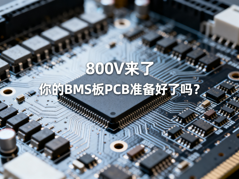 800V来了，你的BMS板PCB准备好了吗？