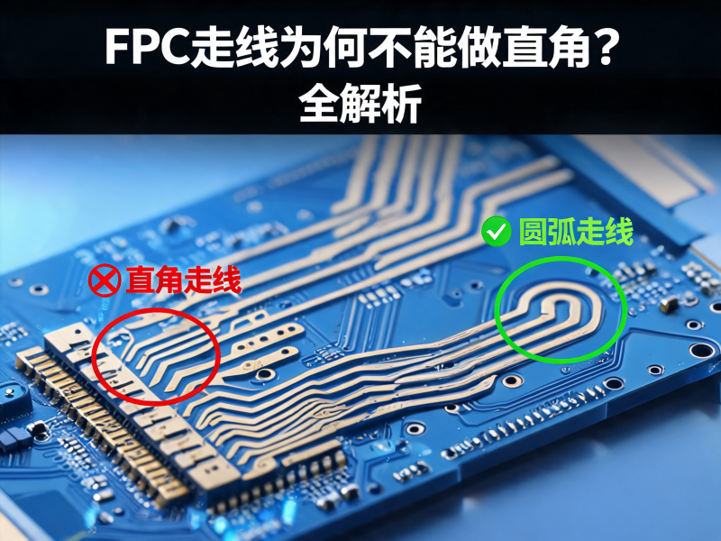 FPC 走线为何不能做直角全解析：信号完整性、制造工艺与可靠性深度剖析