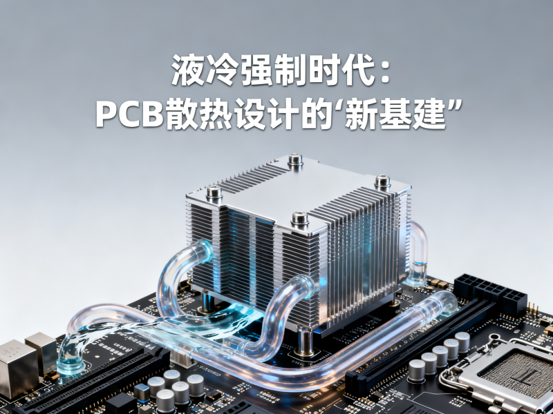 液冷强制时代：PCB散热设计的