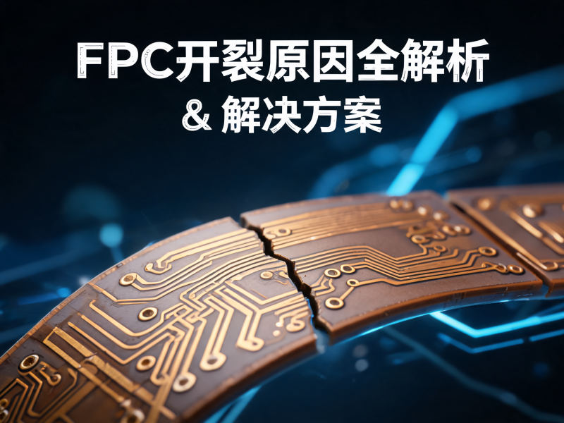 FPC 开裂原因全解析与解决方案：从设计源头到制造工艺的系统性防控