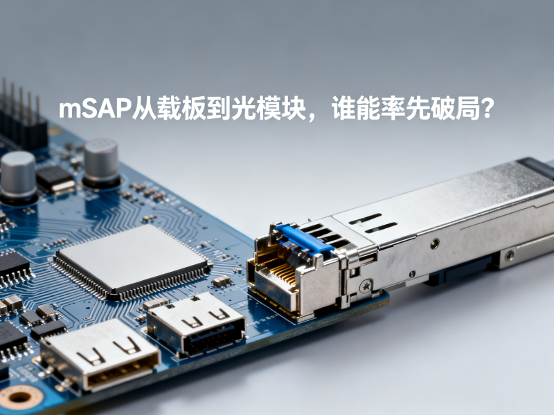 mSAP从载板到光模块,谁能率先破局？