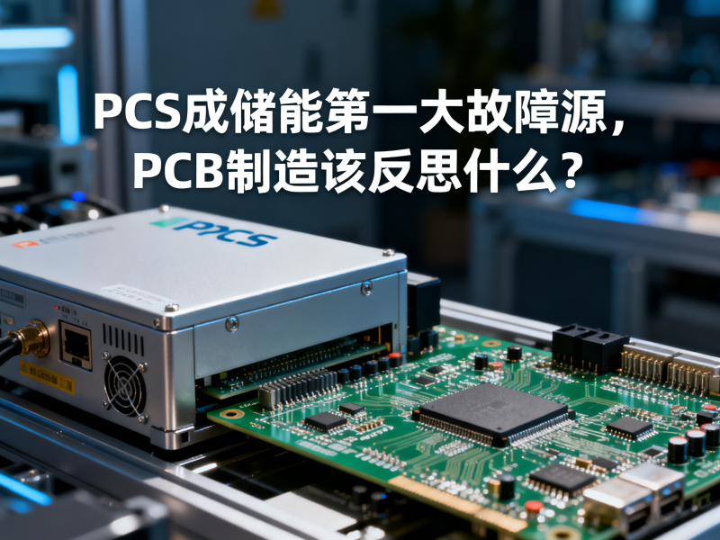 PCS成储能第一大故障源，PCB制造该反思什么？