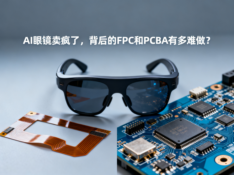 AI眼镜卖疯了，背后的FPC和PCBA有多难做？