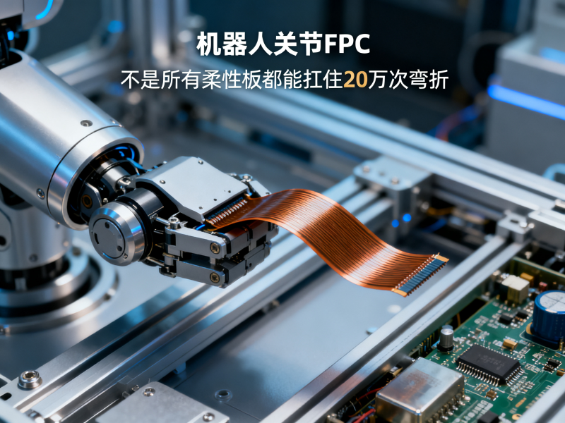 机器人关节FPC：不是所有柔性板都能扛住20万次弯折
