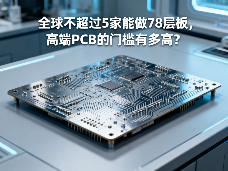 全球不超过5家能做78层板，高端PCB的门槛有多高？