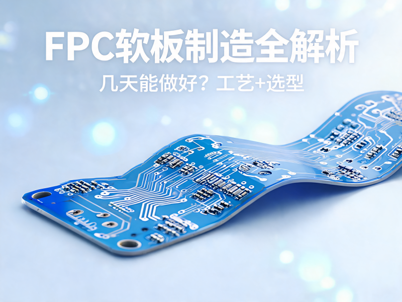 FPC 软板几天能做好？制造工艺与选型全解析