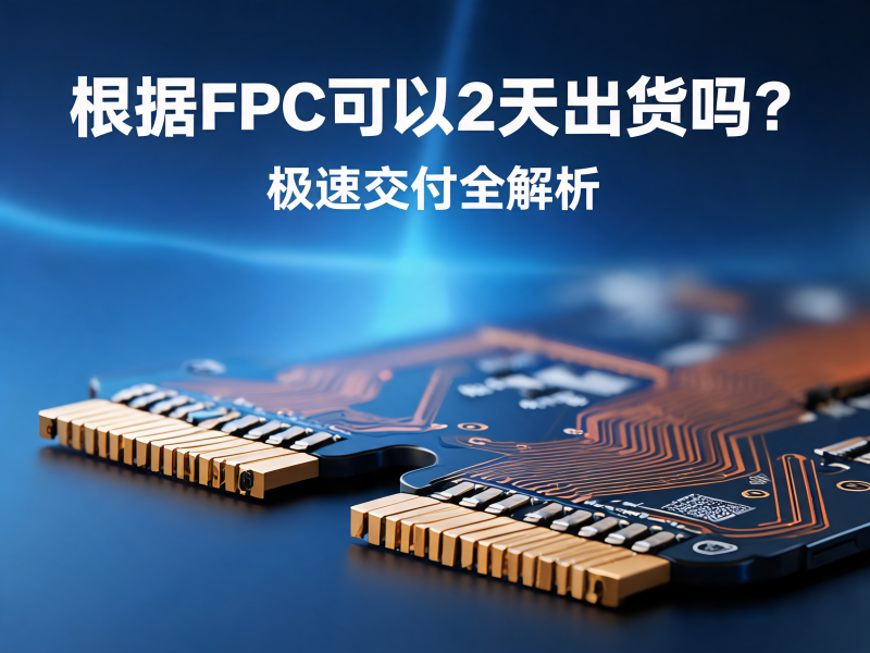 FPC 可以 2 天出货吗？极速交付全解析：柔性电路板快速打样与供应链响应
