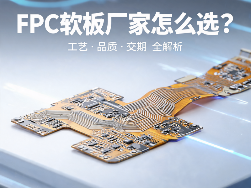FPC 软板厂家怎么选？工艺品质交期全解析