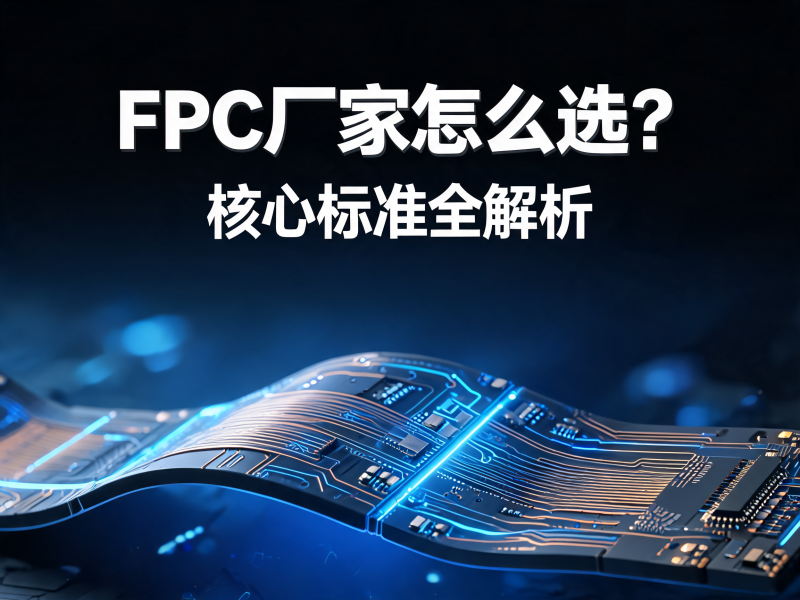 FPC 厂家怎么选？核心标准全解析：柔性线路板供应商选择指南