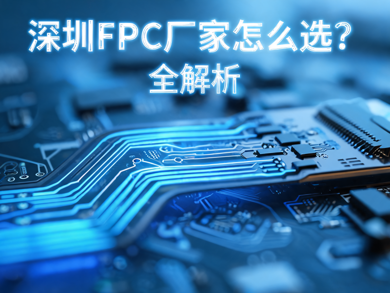 深圳 FPC 厂家怎么选？全解析：从技术能力到交付服务的综合选型指南