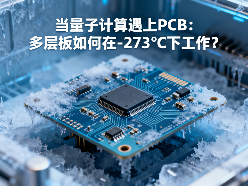 当量子计算遇上PCB：多层板如何在-273°C下工作？