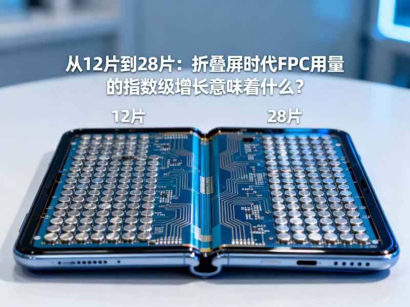 从12片到28片：折叠屏时代FPC用量的指数级增长意味着什么？
