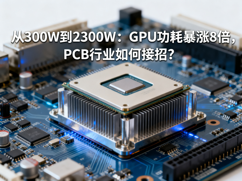 从300W到2300W：GPU功耗暴涨8倍，PCB行业如何接招？