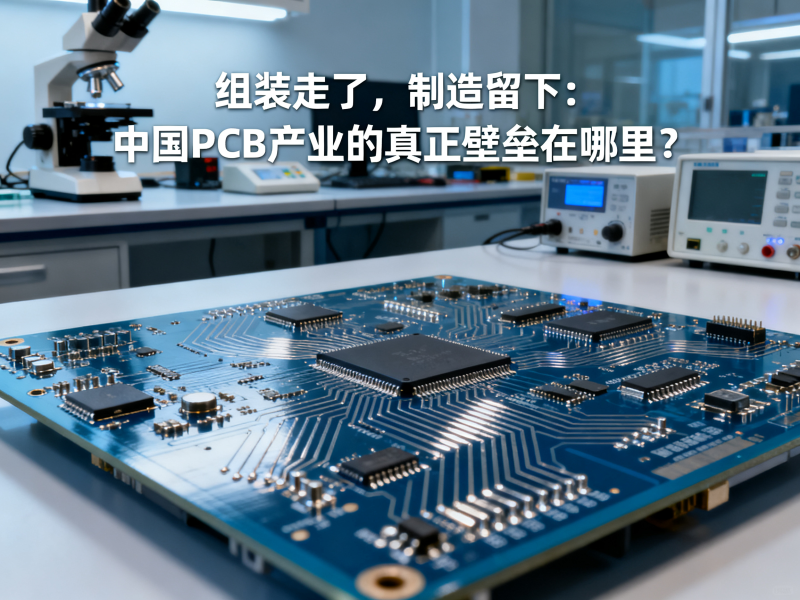 组装走了，制造留下：中国PCB产业的真正壁垒在哪里？