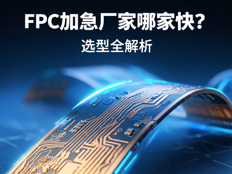 FPC 加急厂家哪家快？选型全解析：从交付能力到技术实力的综合对比