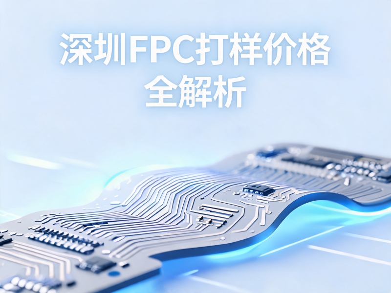 深圳 FPC 打样价格全解析：影响因素、价格区间及供应商选择指南