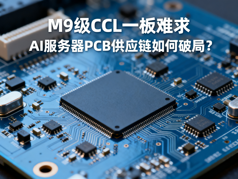 M9级CCL一板难求，AI服务器PCB供应链如何破局？